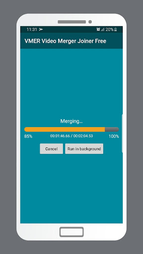 Screenshot of VMER Video Merger Joiner