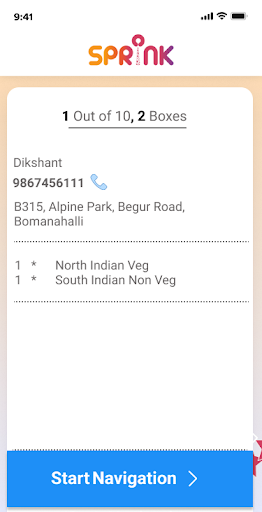 Sprink Fleet Screen 3