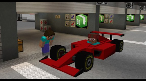 Minecraft car mod. Vehicle 14