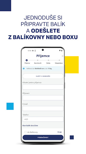 Balíkovna screenshot 2