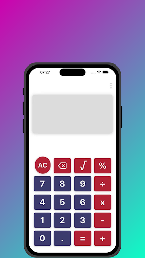 Colorful Calculator Screenshot