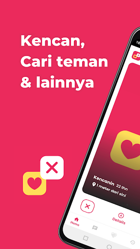 Android application Kencanin - Kencan & Cari Teman screenshort