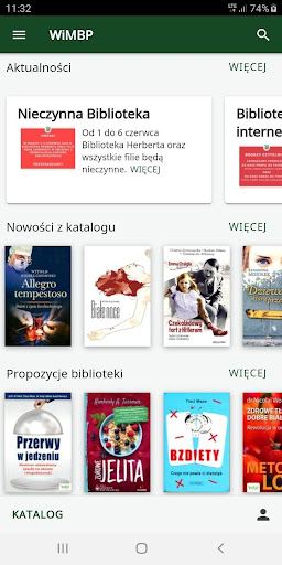 WiMBP Gorzów - mPROLIB Screen 2
