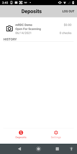 First Bank mRDC Screen 2