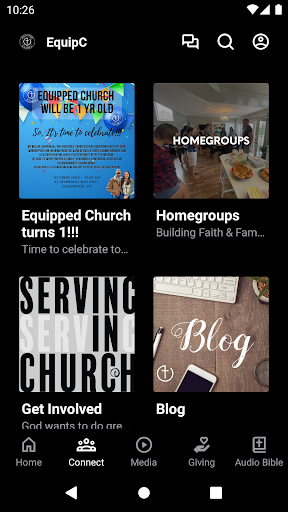 Equipped Church Screen 2