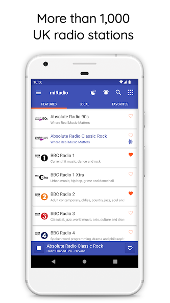 miRadio: FM Radio UK 13.5 APK + Мод (Unlimited money) за Android