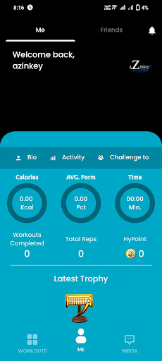 HyGYM Screen 2