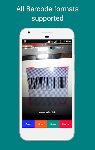 Simple QR/Barcode Scanner Screen 2