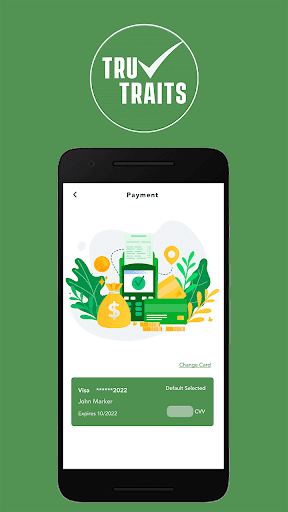 Android application Trutraits screenshort