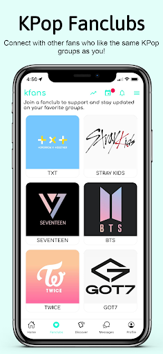 Android application Kfans - KPop & KDrama Fandom screenshort