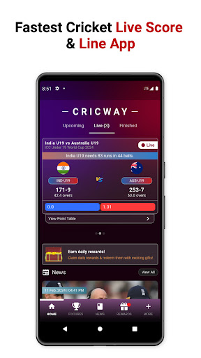 CricWay - Live Scores & Line 1