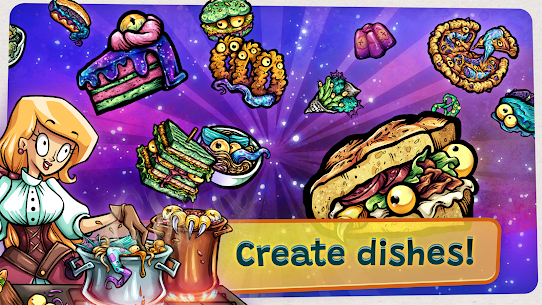 Alien Food Invasion MOD APK (Unlimited Money/Crystals) 3