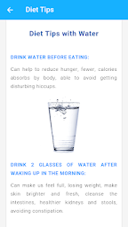 Water Diet Plan  -  Health & Lose Weight Fast