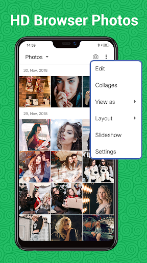 Photo Gallery HD & Editor 2.1.1 screenshots 2