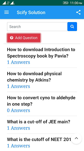 Scify Solution-Exam Preparation App  Mock  Notes