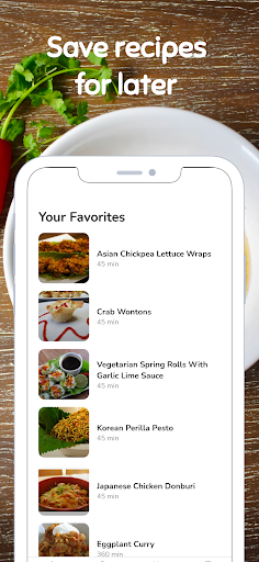 Asian authentic recipes Screen 3