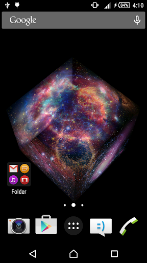 Android application Astronomy 3D Live Wallpaper screenshort