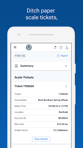 Screenshot of Berthold Farmers Elevator LLC