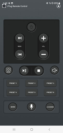 Screenshot of Dual iPlug P1 Smart App Remote