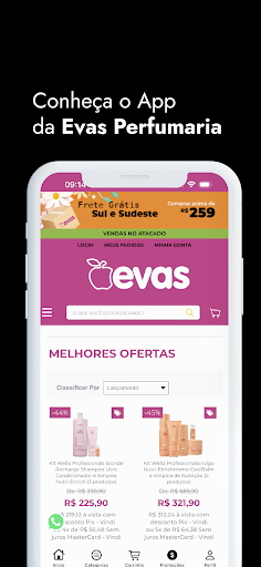Evas Perfumaria Screen 3