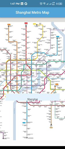 Android application Shanghai Metro Maps Offline screenshort