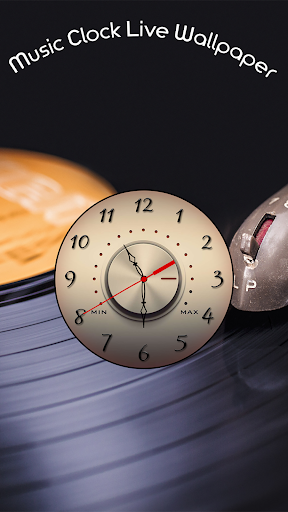 Music Clock Live Wallpaper Screen 2