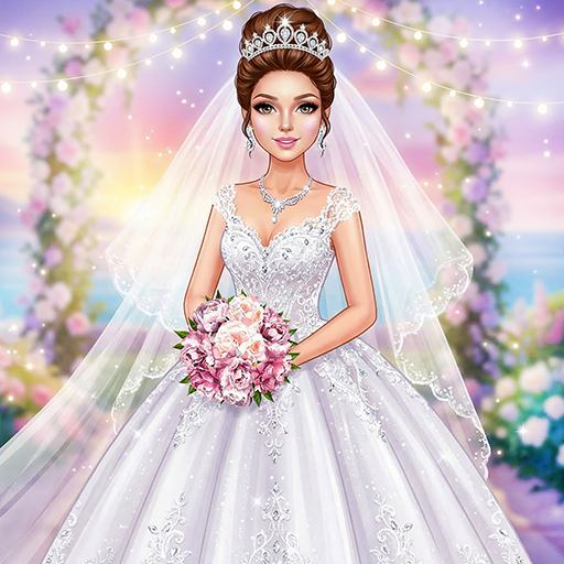 Logo Model Wedding - Girls Games