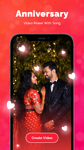 Android application Anniversary video maker & song screenshort