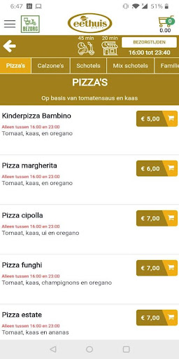 Android application Eethuis Druten screenshort