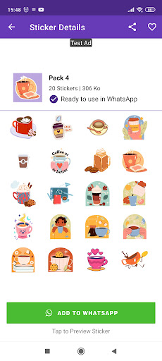 Love Coffee Stickers