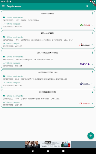 Seguimiento Envíos Argentina