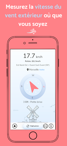 Anémomètre numérique screenshot