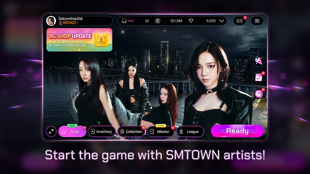 SUPERSTAR SMTOWN 3.15.2 APK + Мод (Unlimited money) за Android