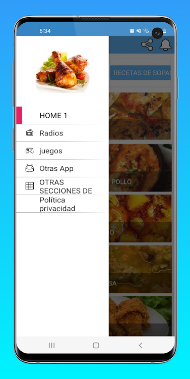 Recetas con pollo - 1.2 - (Android)
