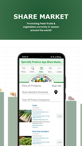Specialty Produce Screen 2