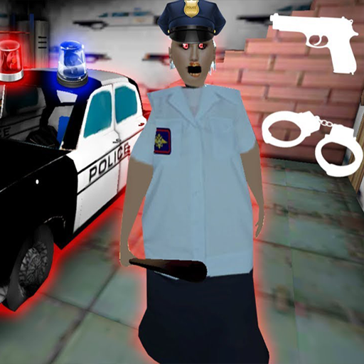 Scary granny Police Horror