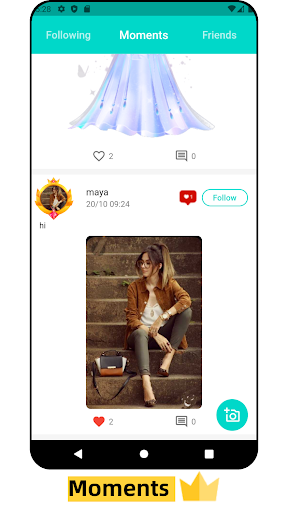 Miro Live - Room voice chat Screenshot