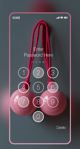 Clacker Ball Pin Lock Screen