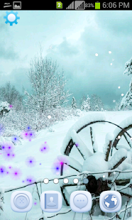 Winter Snowfall HD Live Wallpaper(圖2)-速報App