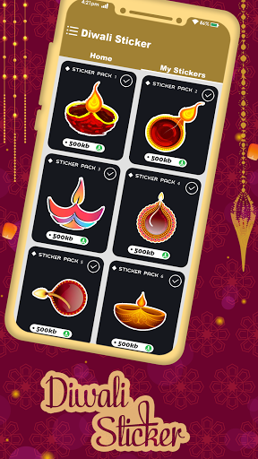 Deepavali WASticker  Diwali Stickers For WhatsApp