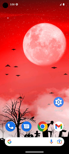Horror Night Live Wallpaper Screen 2
