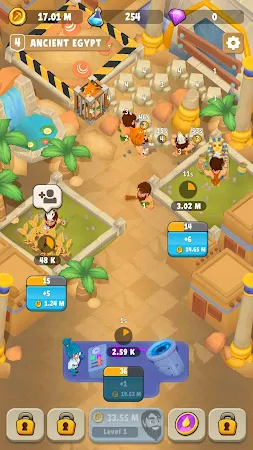 Game screenshot Idle Ages : Merge & Mine mod apk