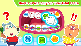 Game screenshot Wolfoo Dentist: Dental Care apk download