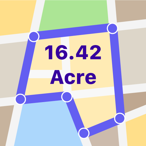 GPS Land Field Area Measure 1.1.6 Icon
