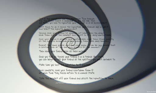 Android application Hypnotize Your Friends screenshort