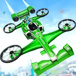 Cover Image of Download Flying Formula Car Games 2020: Drone Shooting Game 1.7 APK