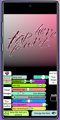 Fonts - Logo Creator Screen 2