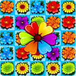Flower Blossom Jam - A Match 3 Puzzle Game Apk