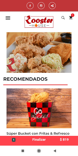 Android application Rooster House screenshort