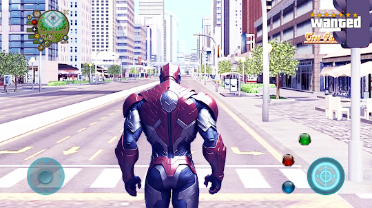 Iron SuperHero : Fithing Hero